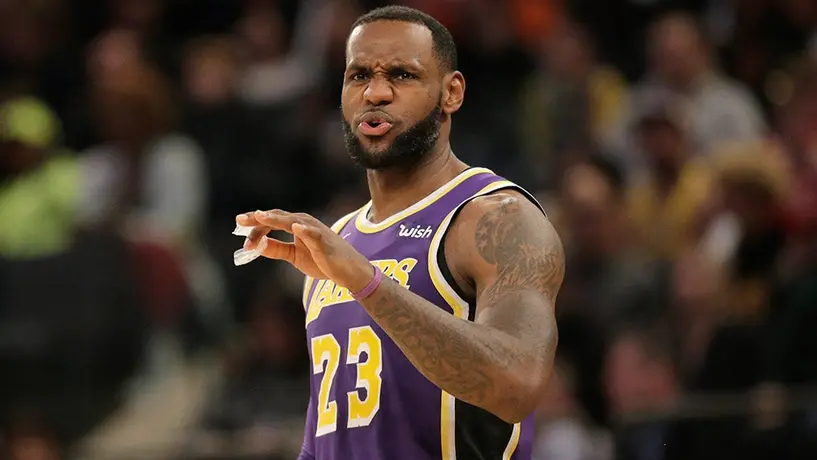 LeBron James admitió que es posible que no se reanude la campaña de la NBA