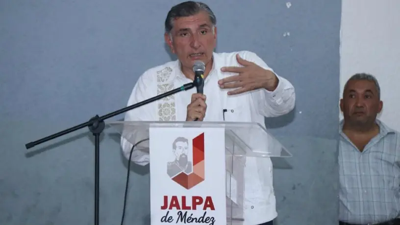 Gobernador de Tabasco dio positivo por coronavirus