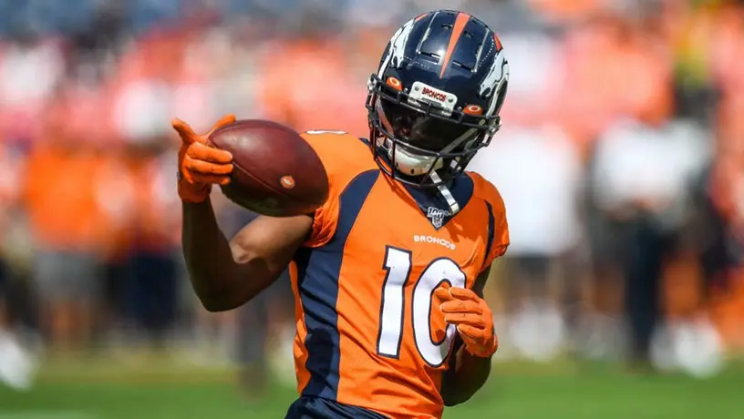 El receptor Emmanuel Sanders reforzará el ataque aéreo de 49ers