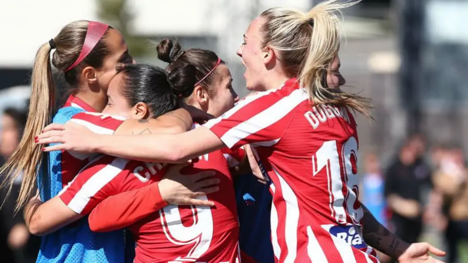 Charlyn Corral firmó el gol de la victoria del Atlético de Madrid Femenil