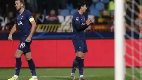 Son Heung-Min pidió perdón a André Gomes en su festejo de gol con el Tottenham