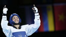 María Espinoza se colgó la medalla de Oro en Abierto Mexicano de Taekwondo