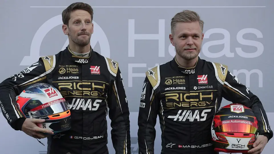 Magnussen y Grosjean asistieron al Open House de de Haas y Hi-Tec