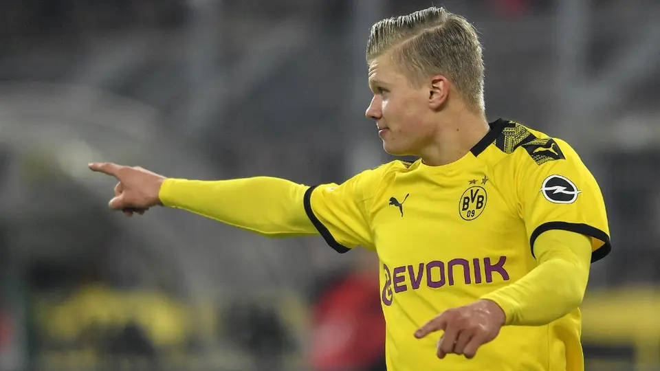 Erling Haaland, jugador del mes de enero en la Bundesliga
