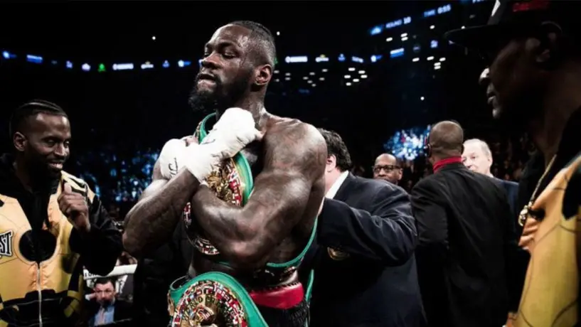 Deontay Wilder envió polémico mensaje a Andy Ruiz: 'Pon tu cu...en el Gimnasio'