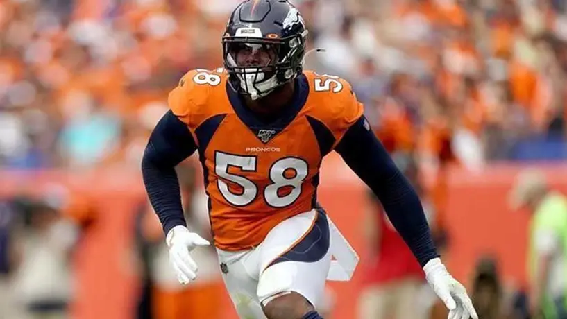 Von Miller, figura de Broncos, dio positivo por coronavirus
