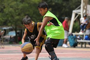 Basquetbol 3x3 se llevó a cabo en medio de una gran fiesta familiar