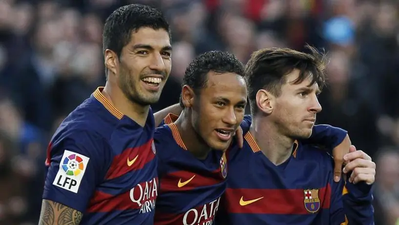 Messi y Neymar, invitados de lujo en segunda boda de Luis Suárez