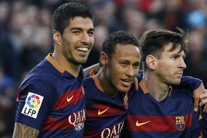 Messi y Neymar, invitados de lujo en segunda boda de Luis Suárez