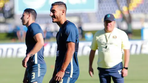 América: Sebastián Cáceres, recuperado de su lesión de rodilla