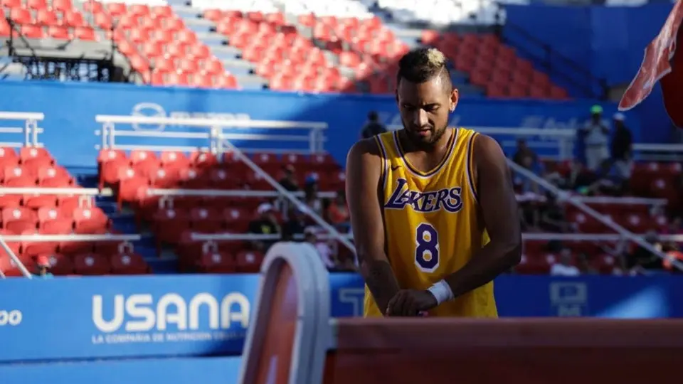 Nick Kyrgios: 'Uso el jersey de Kobe para recordar todo lo que él representa'