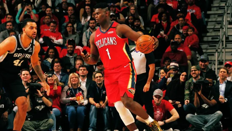 Zion Williamson debutó con Pelicans en derrota vs Spurs