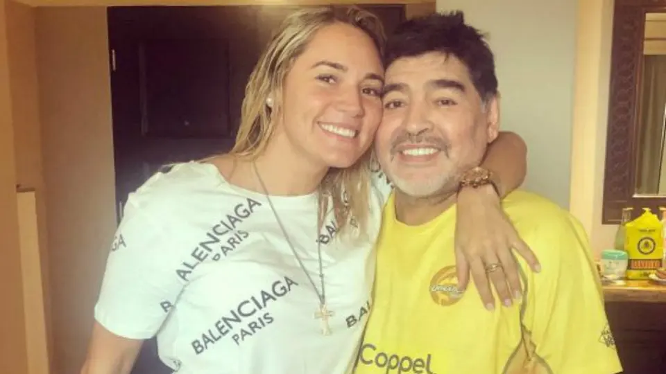 Expareja de Maradona: 'Diego me dijo que si nos separábamos me iba a meter presa'