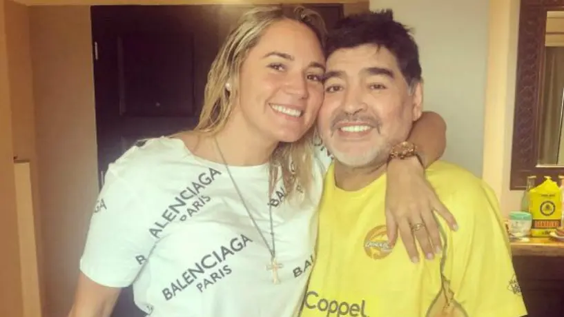 Expareja de Maradona: 'Diego me dijo que si nos separábamos me iba a meter presa'
