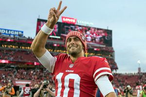 Garoppolo, con los peores números entre los QBs que llevaron a 49ers al Super Bowl