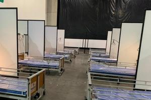 Centro Banamex, convertido en hospital para coronavirus