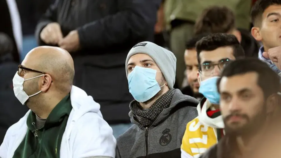 Fans asistieron al Real Madrid vs Manchester City con cubrebocas por coronavirus