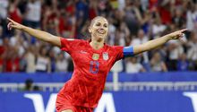 Alex Morgan presumió golazos con cinco meses de embarazo