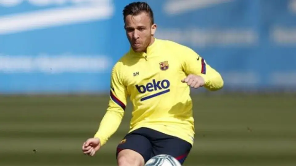 Arthur Melo, baja del Barcelona para el juego contra la Real Sociedad