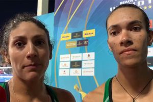 Pareja mexicana se fue con derrota del Tour Mundial de Voleibol de Playa