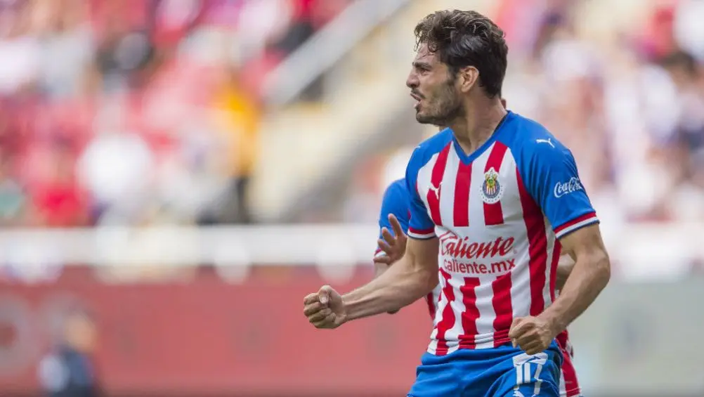 Pollo Briseño, en festejo con Chivas | MEXSPORT