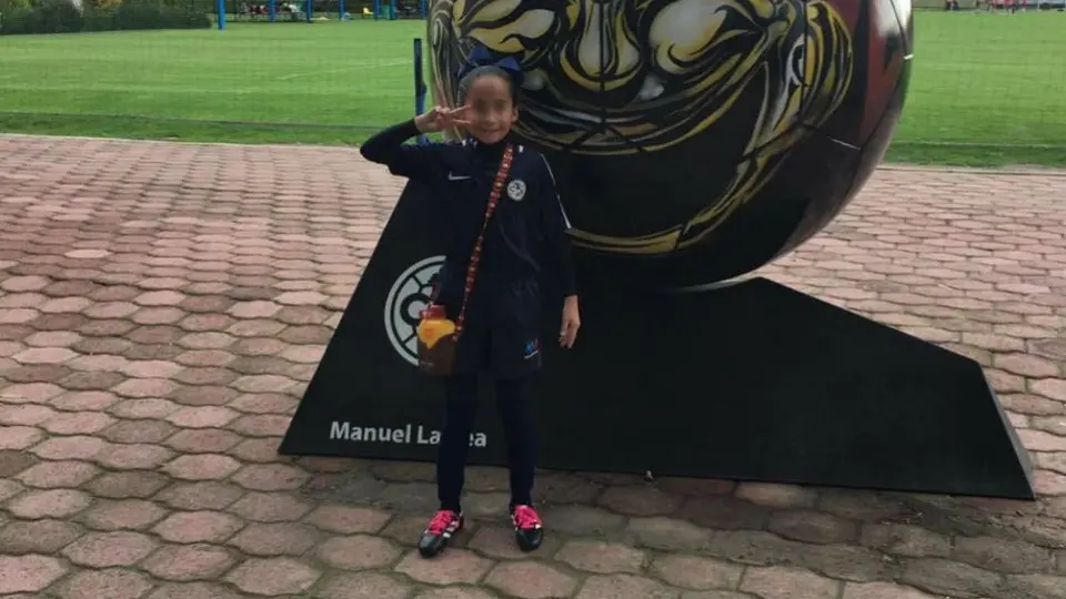América cumplió sueño de una niña y la invitó a participar en el protocolo de la Liga MX