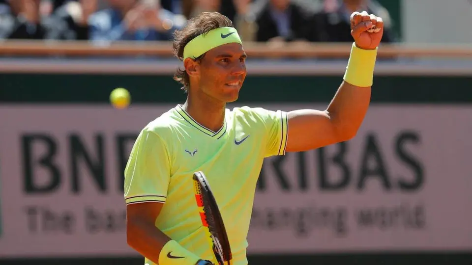 Rafael Nadal jugó partido de tenis con su hermana durante la cuarentena