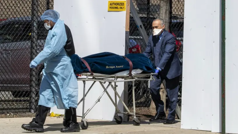 Nueva York registró récord de muertes por coronavirus en 24 horas