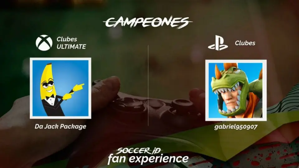 Da Jack Package y gabriel950907, campeones del torneo de FIFA de Soccer ID
