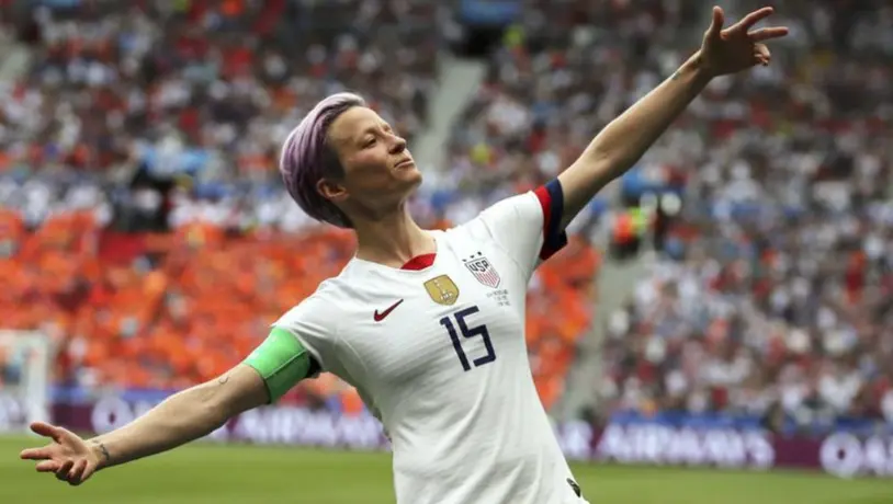 Megan Rapinoe 'se ofreció' como vicepresidenta de Estados Unidos