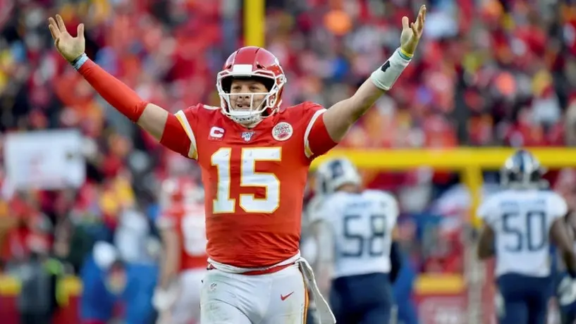 Patrick Mahomes presumió cinturón de Campeón de WWE 