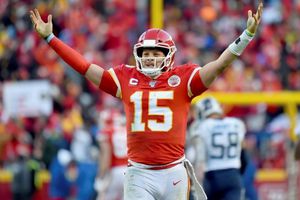 Patrick Mahomes presumió cinturón de Campeón de WWE 