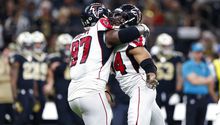 Falcons frenó racha ganadora de los Saints, líderes de la NFC Sur