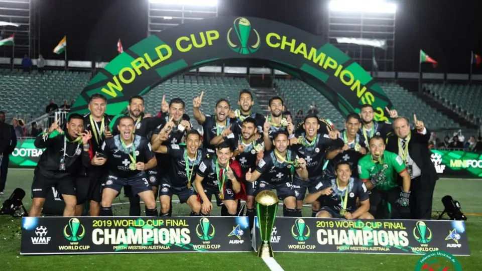 Selección Mexicana conquistó la Copa Mundial de Mini Futbol derrotando a Brasil