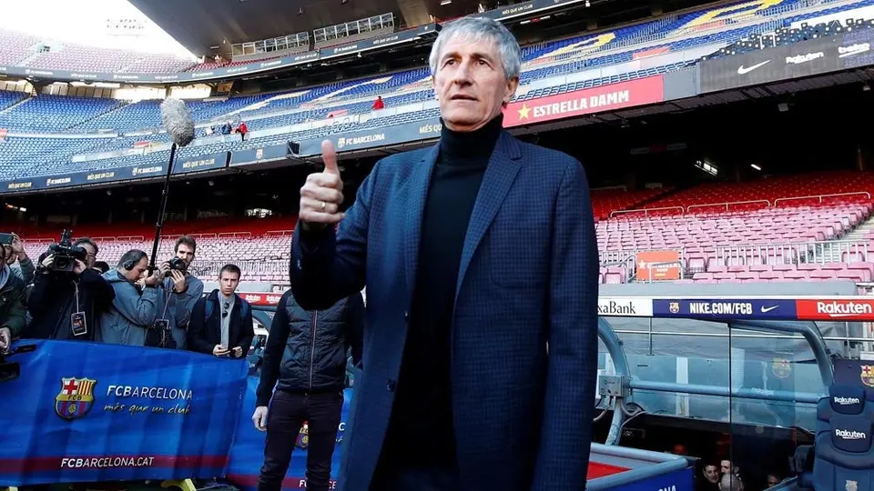 Setién: 'Me veo paseando con la Champions entre vacas'
