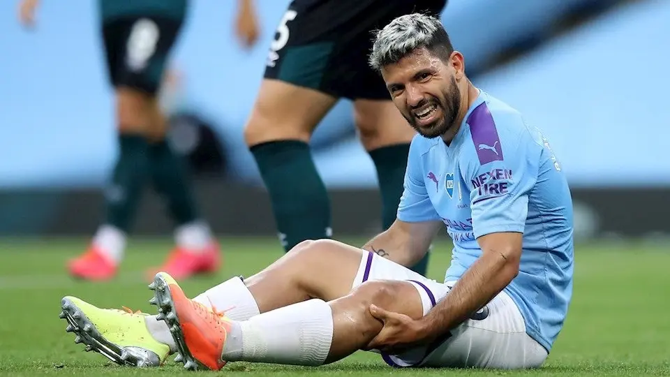 Manchester City: Kun Agüero salió lesionado en el partido vs Burnley