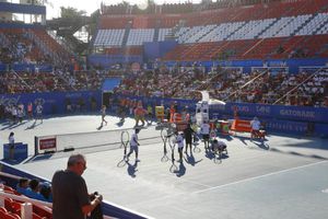 Kyrgios y Zverev convivieron con niños mexicanos en el Kid’s Day del AMT