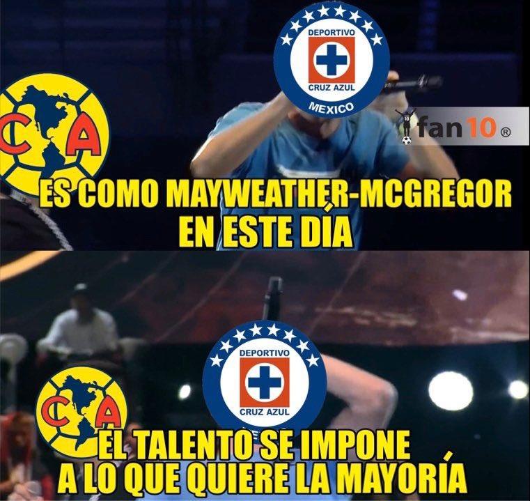 Memes tras la victoria de Cruz Azul sobre América en Clásico Joven