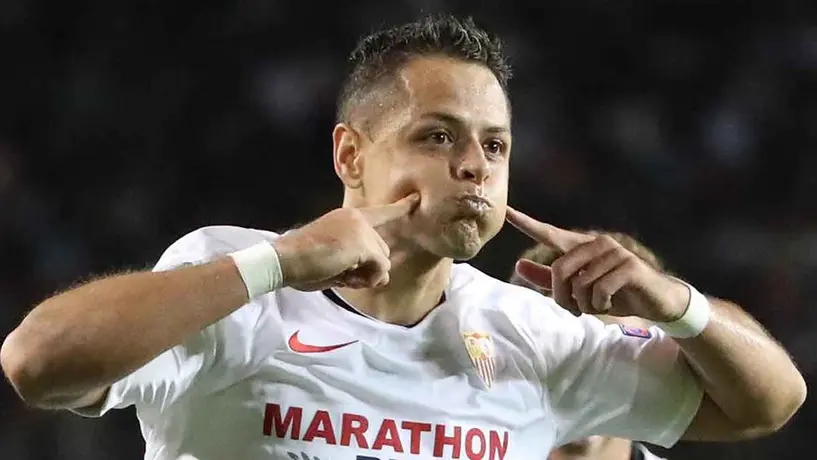 Chicharito y Sevilla disfrutaron de un juego de gotcha por Fecha FIFA