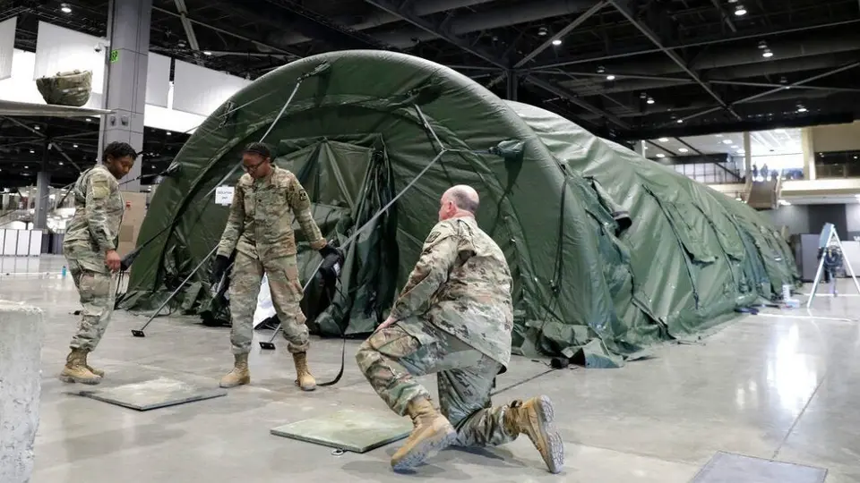Más de mil militares estadounidenses están infectados de coronavirus
