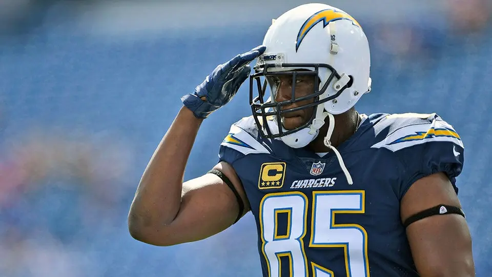 Antonio Gates anunció su retiro de la NFL tras 16 años de carrera