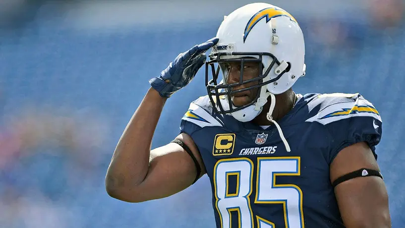 Antonio Gates anunció su retiro de la NFL tras 16 años de carrera
