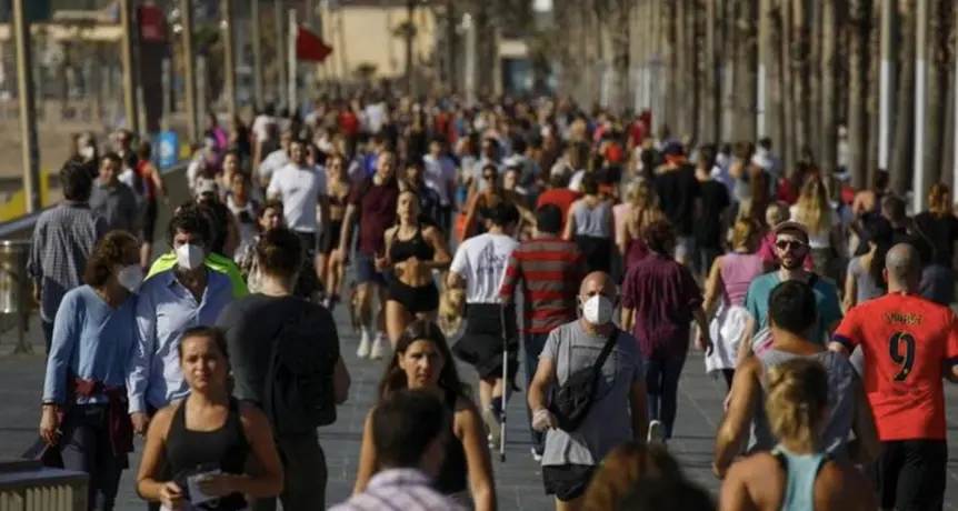 Coronavirus: Gobierno de España multará hasta con 100 euros a quien no use cubrebocas