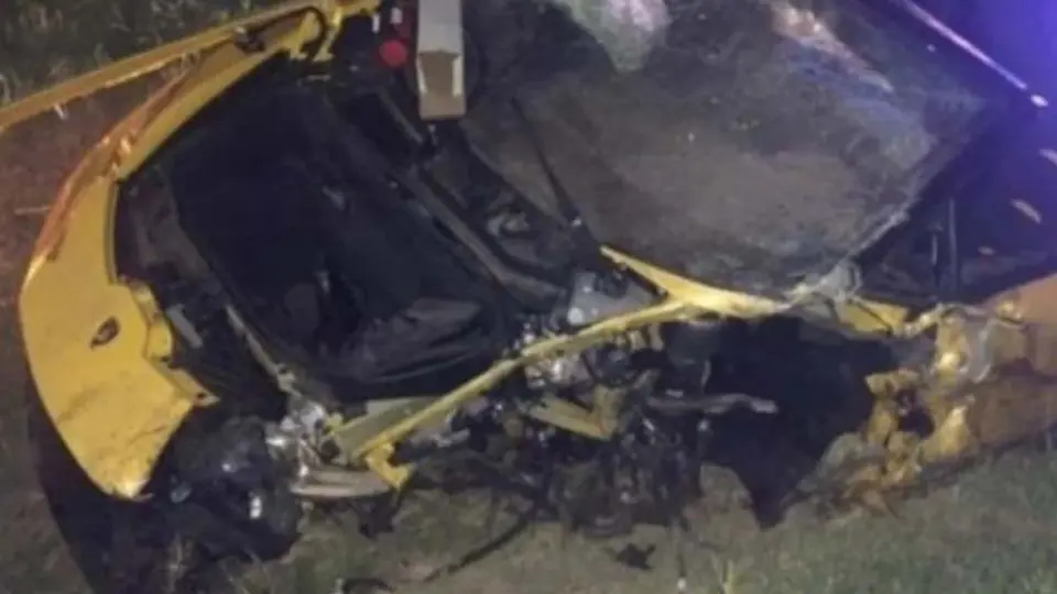 Portero del PSG sufrió brutal accidente en Lamborghini