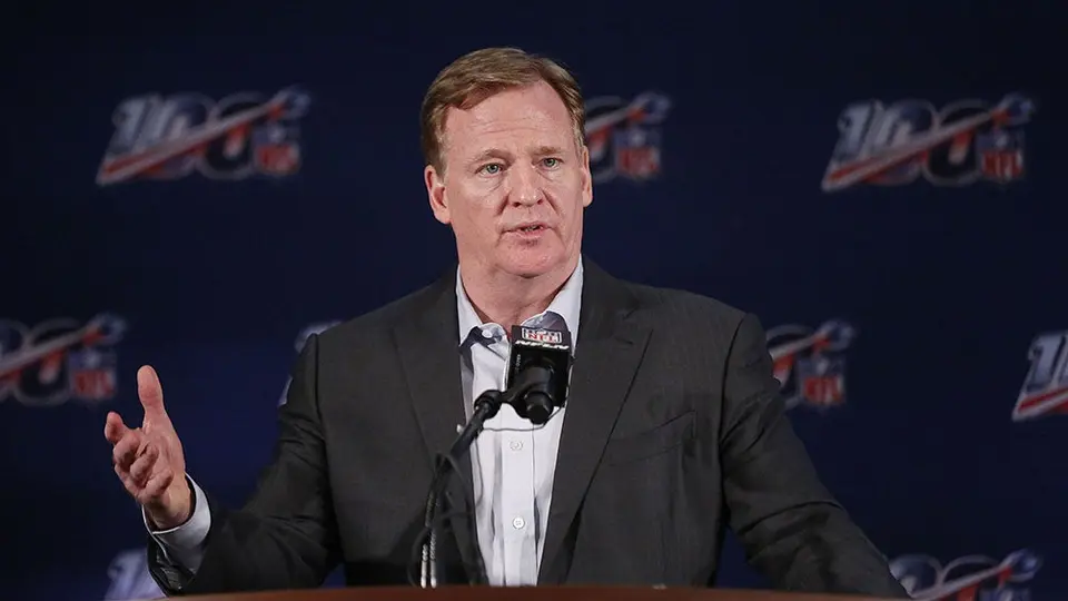 Roger Goodell renunció a su sueldo por coronavirus