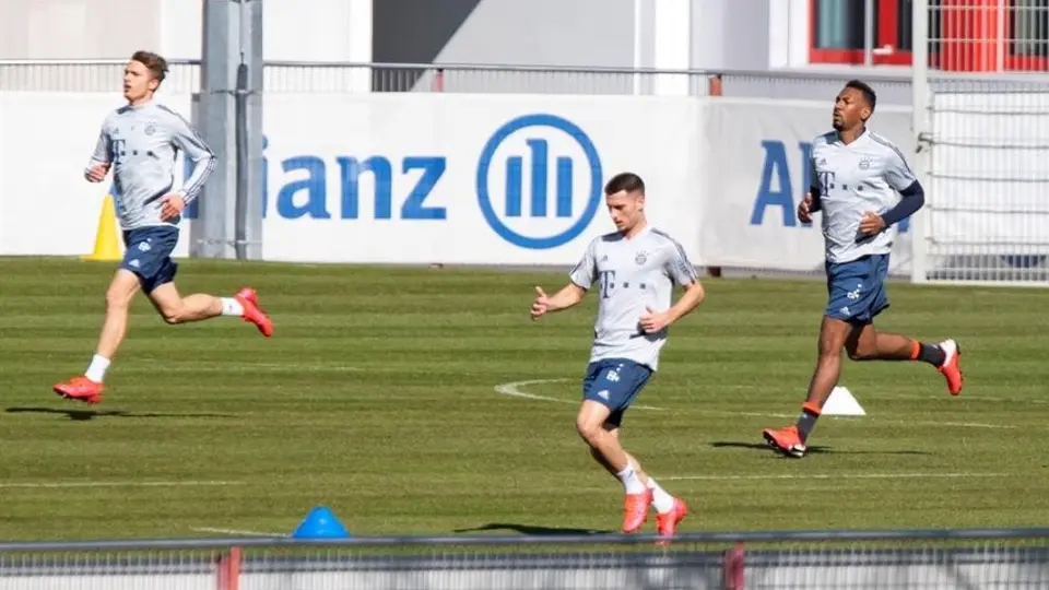 Bayern Munich regresó a los entrenamientos pese a coronavirus