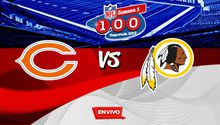 Chicago Bears vs Washington Redskins NFL en vivo y en directo Semana 3 MNF