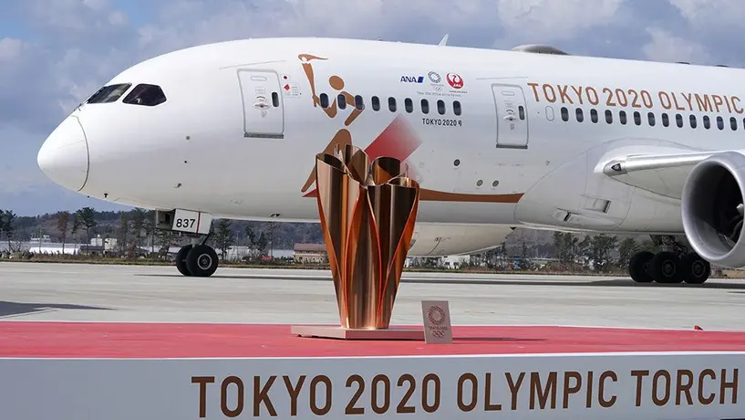 Antorcha olímpica de Tokio 2020 llegó a Japón