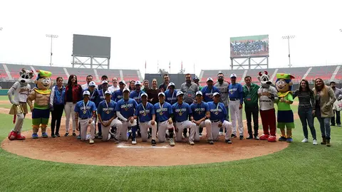 Estadio Harp Helú vivió fiesta de beisbol con Olimpiada Comunitaria