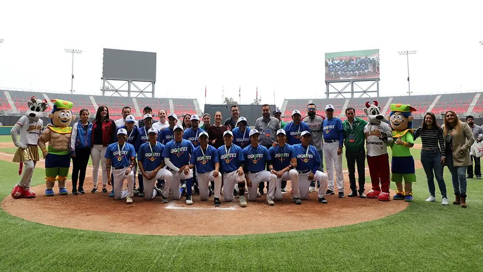 Estadio Harp Helú vivió fiesta de beisbol con Olimpiada Comunitaria
